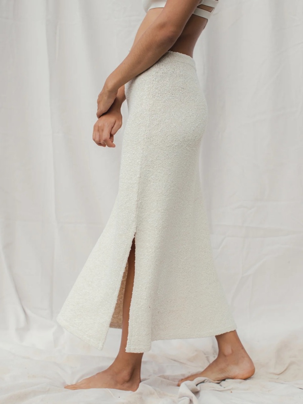 Indigo Luna Winterfall Skirt in Cloud Cream Size XS/S - Picture 4 of 12